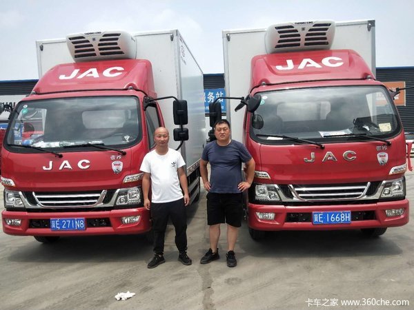 恭喜徐老板 喜提骏铃V6载货车—邢台市新东胜