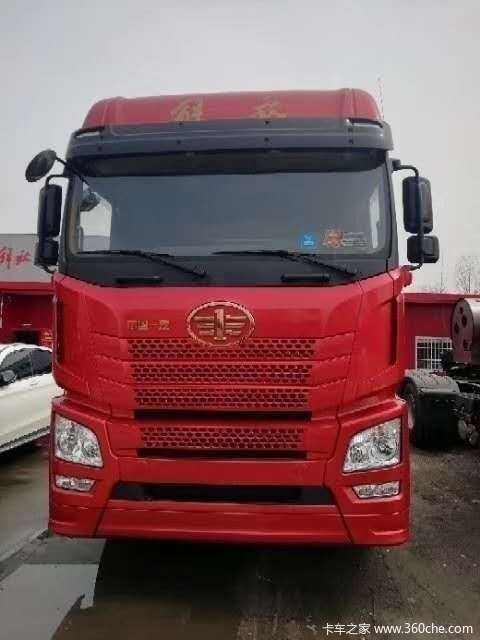 恭喜杨老板 喜提解放JH6领航版460牵引车