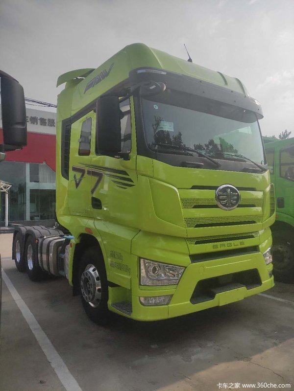 店时间2020年08月13日起,一汽解放牵引车解放j7多款新车在牵引车开售