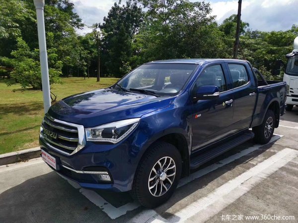 仅售998万元起国六庆铃五十铃皮卡