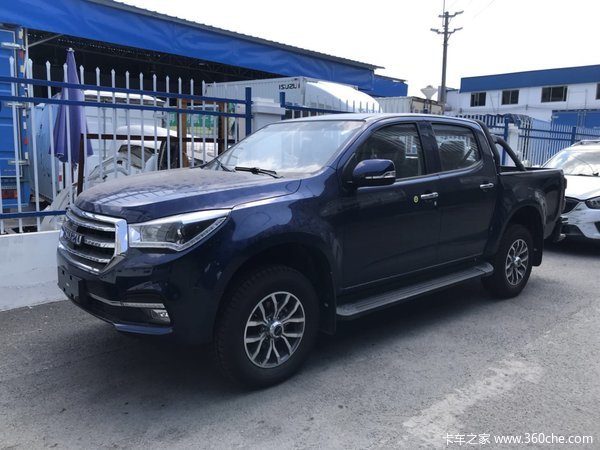 仅售998万元起庆铃五十铃国六达咖皮卡