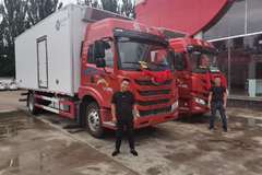 恭喜恭喜用户喜提龙VH冷藏车 喜提龙VH载货车