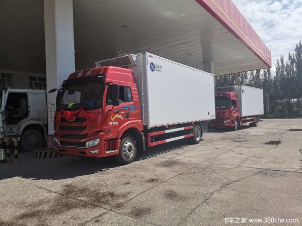 恭喜恭喜用户喜提龙VH冷藏车 喜提龙VH载货车