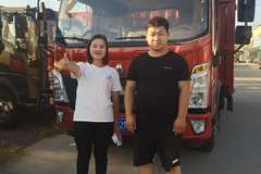 恭喜周先生 喜提统帅载货车 一路发发发