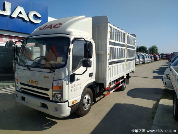 新车到店邢台市帅铃q6国六高栏车仅需1239万元