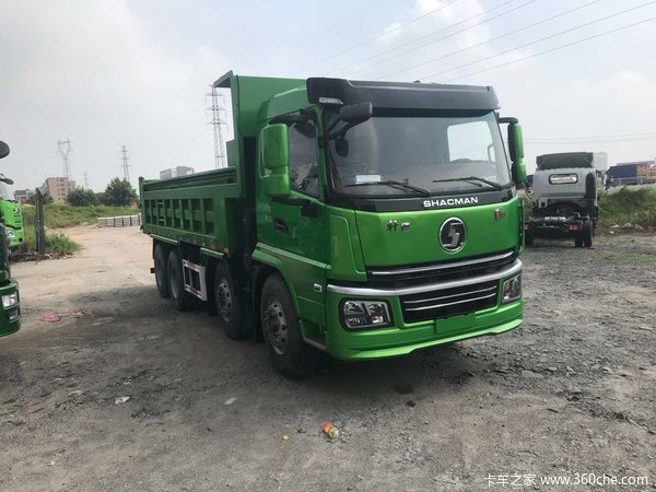 陕汽商用车 轩德x6 标载版 300马力 8x4 6米自卸车(5t前桥)(sx3315gp5