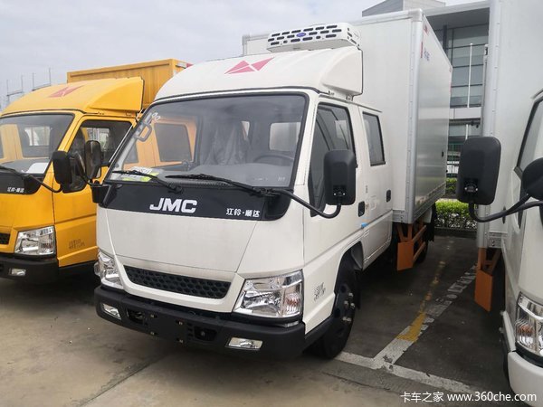 江铃原厂冷藏车,稳定可达负18度,冷链物流,食品运输首选车型