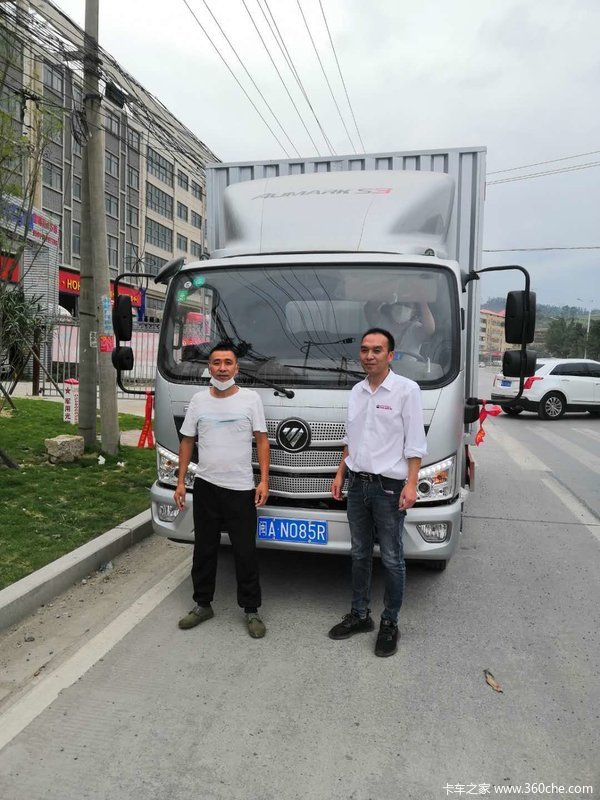 恭喜福州塑洁有限公司 喜提欧马可S3载货车