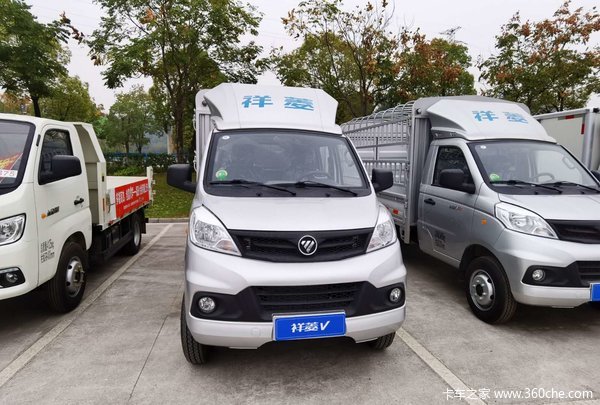 优惠01万宜昌市祥菱v2双排仓栅式微卡限时促销中