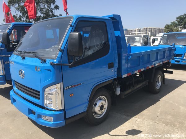 解放经典1系自卸车限时促销中 优惠0.3万