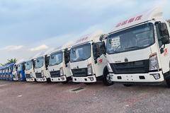 中国重汽HOWO 王系 130马力 4.15米单排厢式轻卡