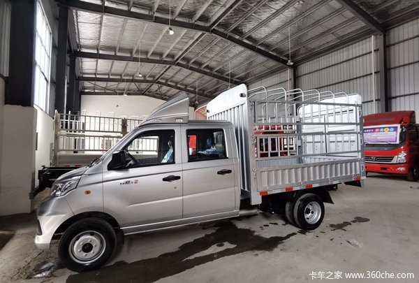 祥菱V2双排仓栅式载货车新车上市 欢迎到店垂询