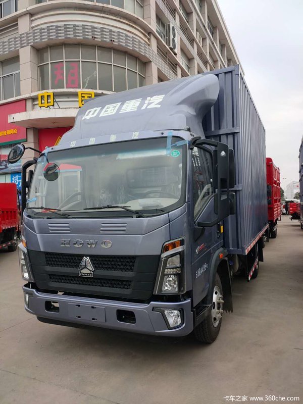 恭喜刘总喜提中国重汽豪沃新统帅厢式货车