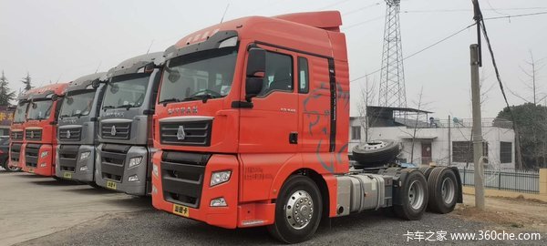 汕德卡G7牵引车540马力带液缓现货欢迎订购