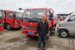 恭喜恭喜张老板购东风多利卡D5单排车，祝生意兴隆