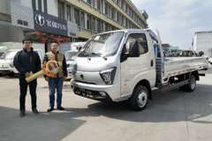 恭喜周先生 新提缔途GX载货汽车，飞碟小平板，坚实耐用，质量可靠