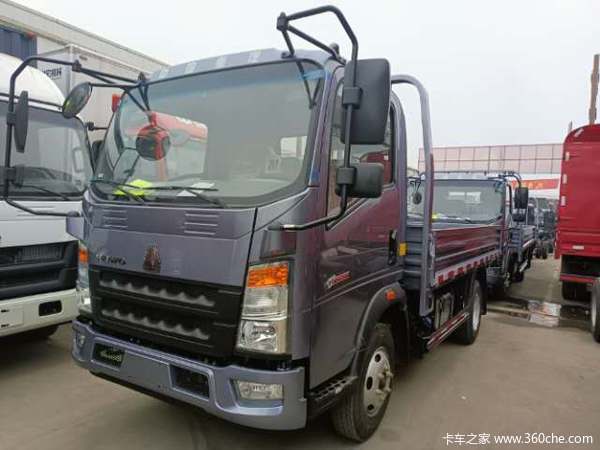 HOWO统帅110马力载货车 合规合载