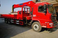 恭喜温总喜定12吨东风随车起重运输车1台 喜提东风天龙VL随车吊