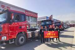 恭喜宁夏晨宇物流 喜提德龙X5000牵引车