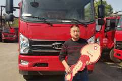 恭喜李庆华先生 喜提瑞吉J30自卸车