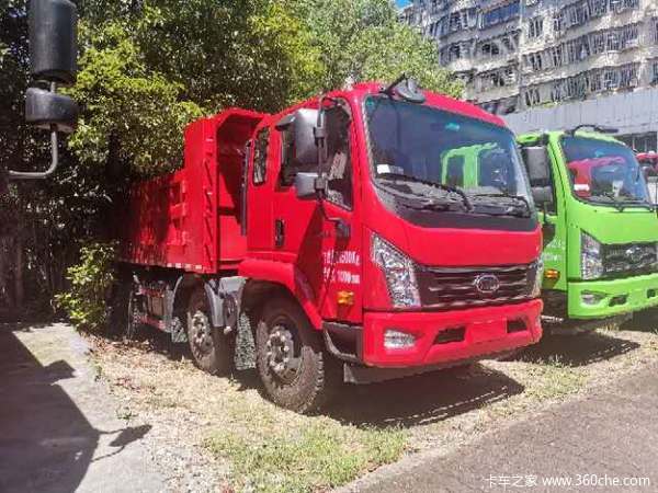 恭喜鄢文刚先生 喜提瑞捷D50自卸车