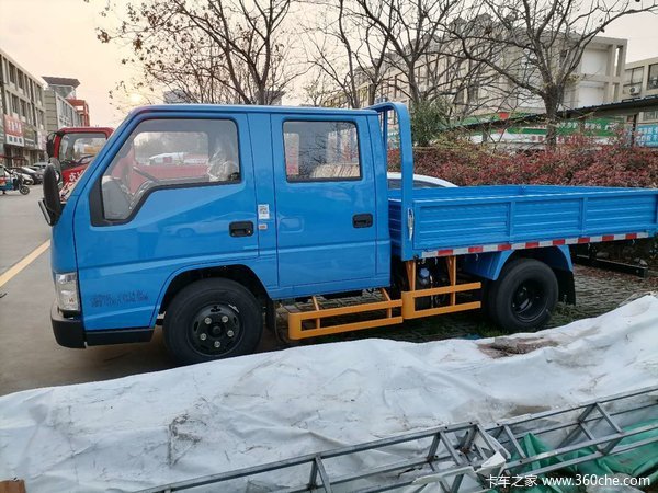 江铃 顺达小卡 116马力 2.755米双排栏板轻卡(jx1041tscb25)8.