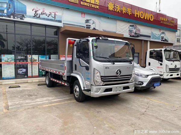 陕汽轻卡 德龙k3000 130马力 4.18米单排栏板轻卡