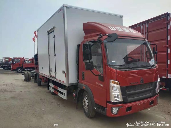 中国重汽豪沃轻卡大减价啦,豪沃轻卡冷藏,横扫夏季炎热