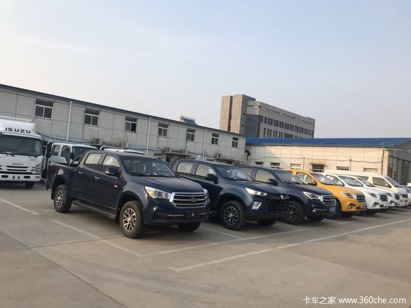 庆铃皮卡达咖TAGA多款新车在皮卡开售，车辆报价10.6万起，