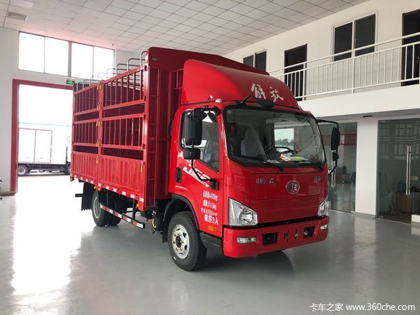 解放高端轻卡j6f蓝牌重载10吨王内宽2450重载王