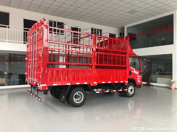 解放高端轻卡j6f蓝牌重载10吨王内宽2450重载王