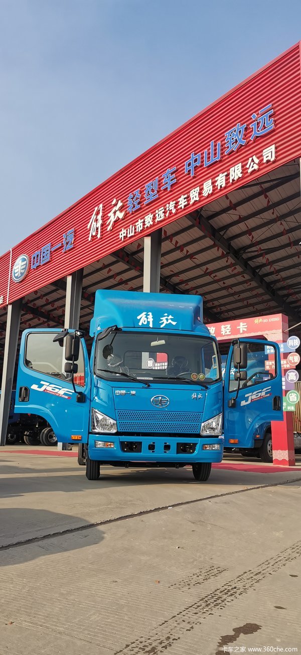 一汽解放轻卡j6f国6大柴216大梁新车到店