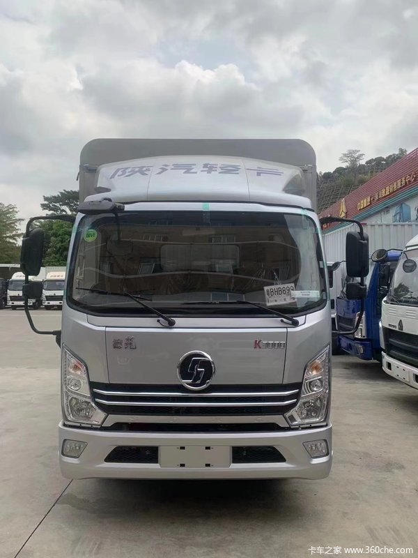 陕汽轻卡 德龙k3000 160马力 4.18米单排仓栅式轻卡(国六)12.