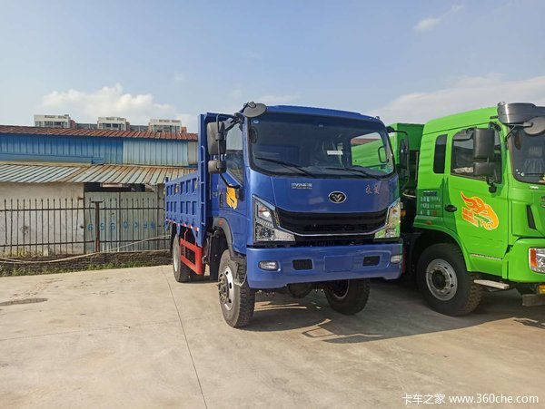 豪曼h3工程型150马力4x442米自卸车