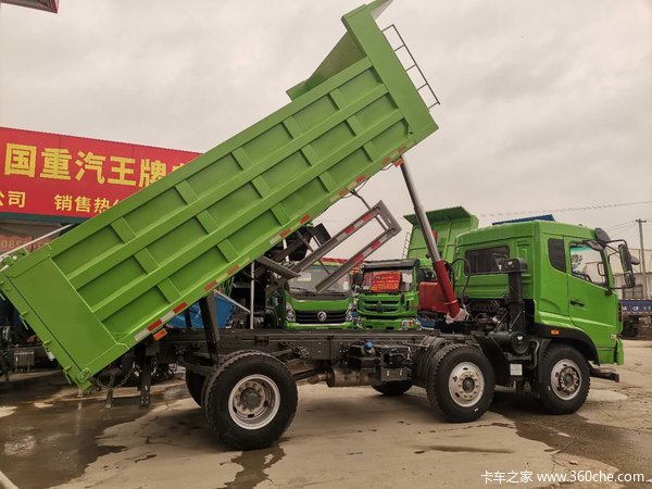 中国重汽斯太尔6缸5.3米工程自卸车,25吨公告合规特价优惠1万