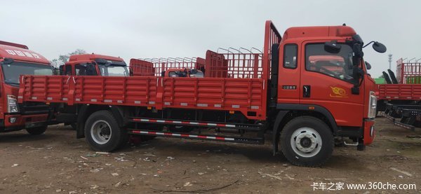 促销时间2021年05月06日-2021年05月10日,重汽howo轻卡载货车悍将在载