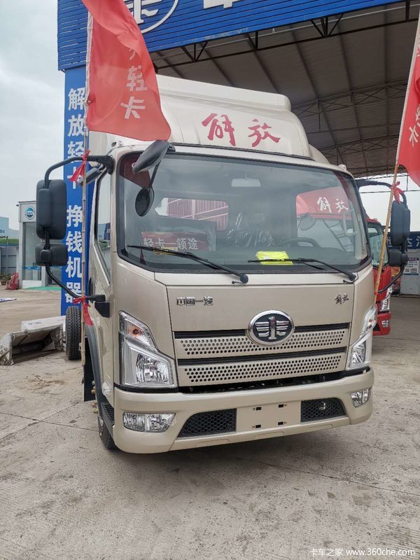 解放最豪华轻卡j7f领途车型钜惠达城限量3台你抢到了吗