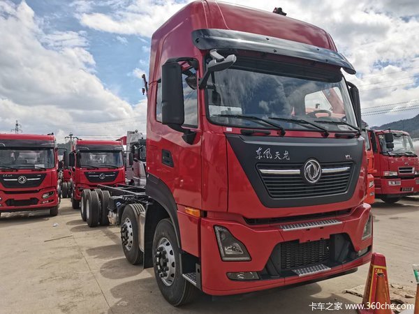 东风天龙kl载货车昆明市火热促销中 让利高达34.5万