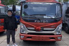 恭喜王月超 喜提奥铃速运载货车宽体冷藏