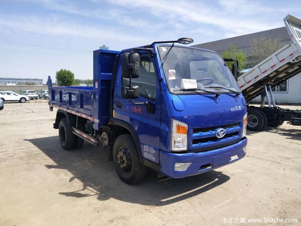 1台时风风顺工程自卸汽车成功交付客户