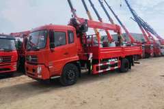 东风天锦高端品牌配三一吊机促销活动，特价处理