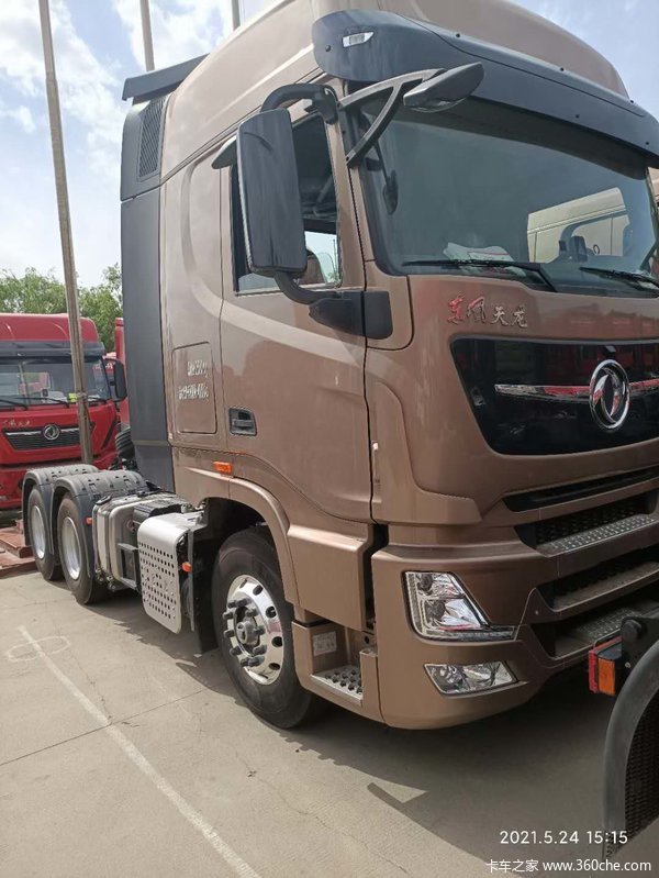 东风天龙新旗舰机kx大马力 多款新车