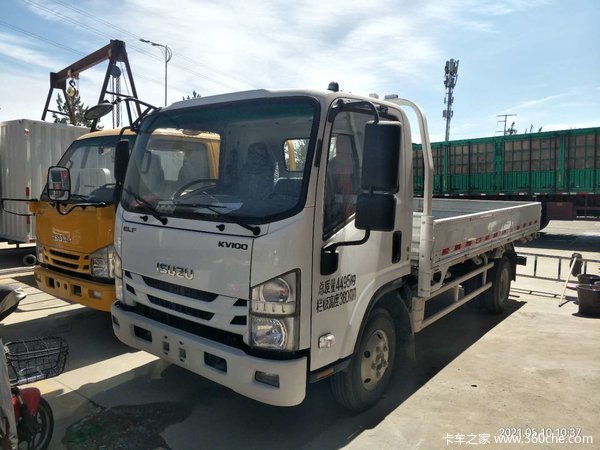 五十铃kv100栏板车呼和浩特市店现车大促超低价