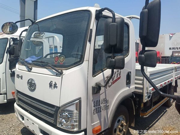 促销新闻 一汽解放轻卡 虎v马槽 110马力车型名称 解放 虎vn 110马力