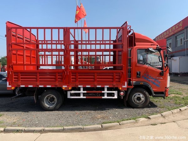 豪沃轻卡!国六八挡高低速850轮胎数量有限先到先得
