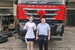 3台杰狮自卸车成功交付客户，恭喜发财