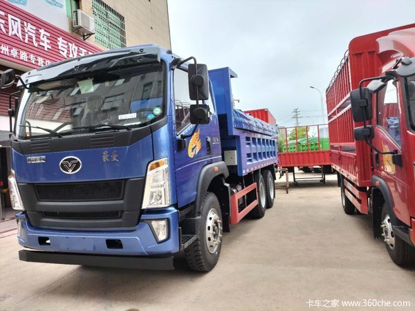 重汽豪曼国6小后8上市，220马力法规车