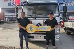 恭喜济宁任城区张老板 喜提德龙K3000载货车