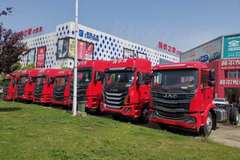 六安嘉禾江淮格尔发国六载货车产品品鉴会