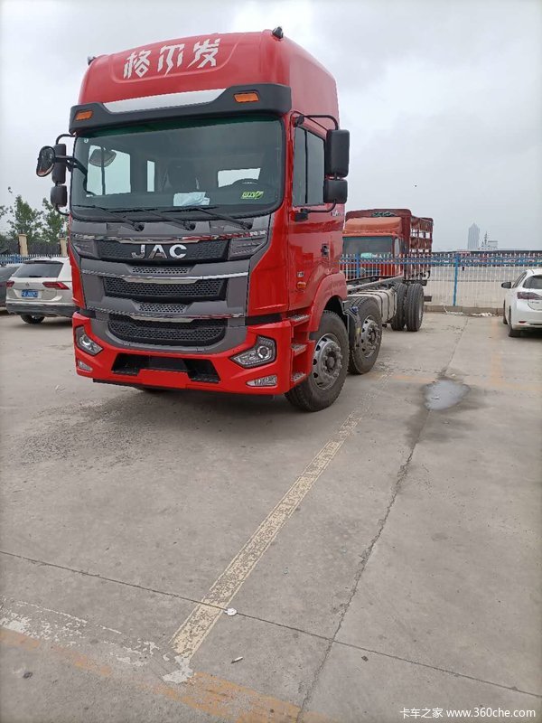 格尔发前四后四国六270马力箱式载货车火爆热销中